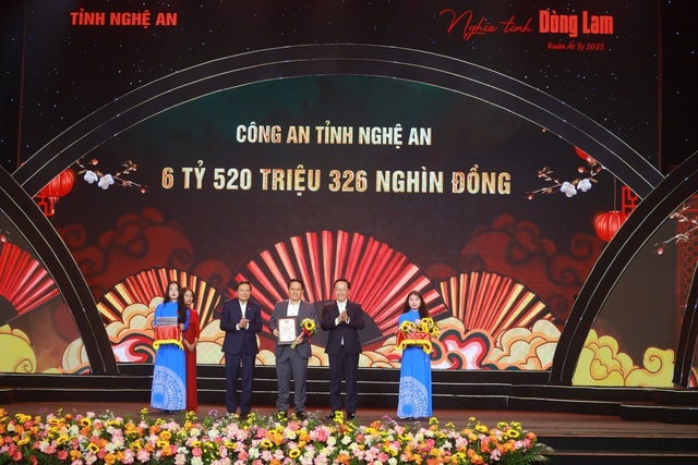 Nghệ An: Tổ chức chương trình "Nghĩa tình dòng Lam - Xuân Ất Tỵ 2025"- Ảnh 3.