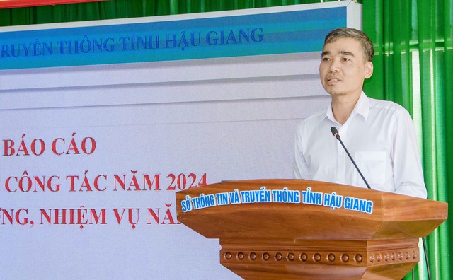 Sở Thông tin và Truyền thông tỉnh Hậu Giang tổng kết công tác năm 2024- Ảnh 3.