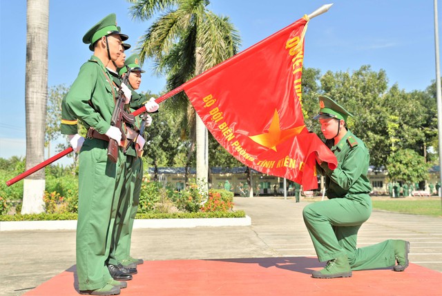 BĐBP tỉnh Kiên Giang: Tiễn quân nhân hoàn thành nghĩa vụ quân sự trở về địa phương- Ảnh 1.