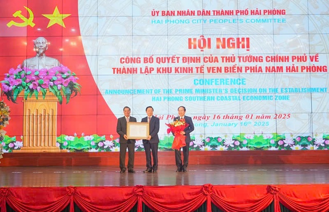 Công bố Quyết định thành lập Khu kinh tế ven biển phía Nam Hải Phòng- Ảnh 2.