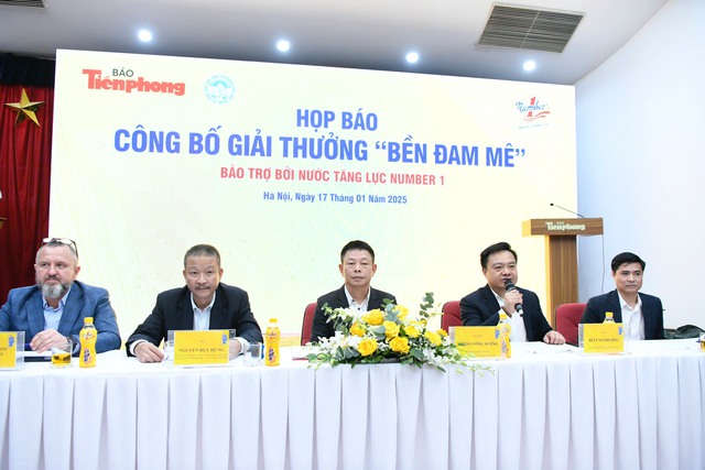 Hà Nội: Họp báo công bố Giải thưởng “Bền đam mê”- Ảnh 1.