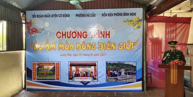 Đồn Biên phòng Bình Nghi: Ấm áp Chương trình 