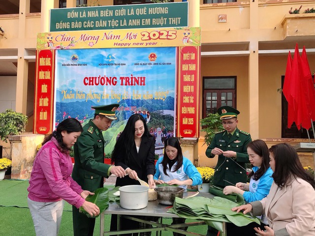 Đồn Biên phòng Bình Nghi: Nghĩa tình "Xuân biên phòng, ấm lòng dân bản" năm 2025- Ảnh 5.