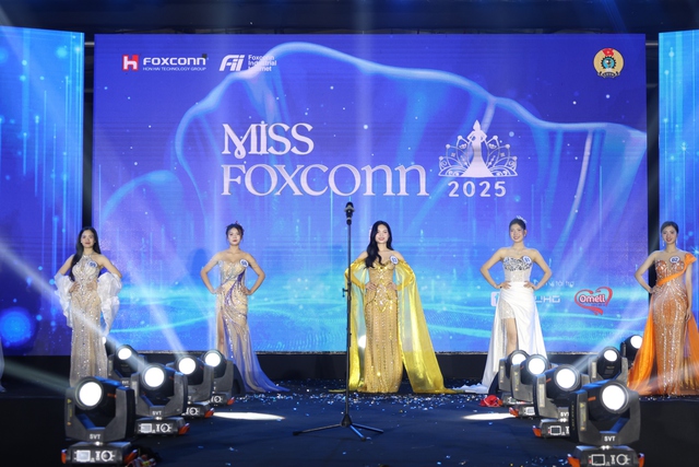 Chung kết Miss Foxconn 2025: Tôn vinh vẻ đẹp, trí tuệ và bản lĩnh của người lao động nữ- Ảnh 3.