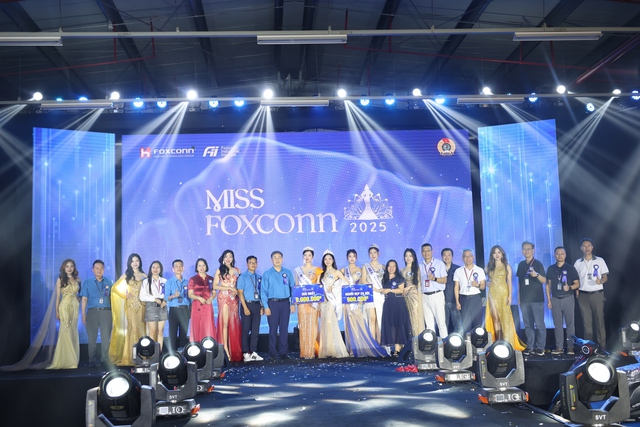 Chung kết Miss Foxconn 2025: Tôn vinh vẻ đẹp, trí tuệ và bản lĩnh của người lao động nữ- Ảnh 5.