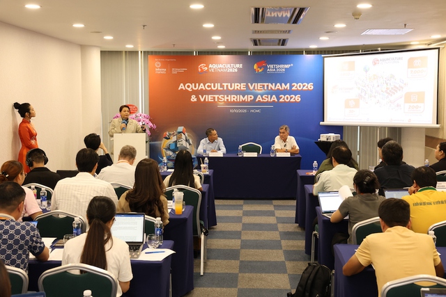 VietShrimp Asia 2026 và Aquaculture Vietnam 2026: Cơ hội 'vàng' để thuỷ sản Việt vươn tầm thế giới- Ảnh 1. VietShrimp Asia 2026 và Aquaculture Vietnam 2026: Cơ hội 'vàng' để thuỷ sản Việt vươn tầm thế giới- Ảnh 1.