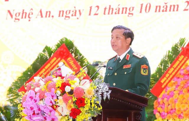 Tổng Bí thư Tô Lâm dự Lễ kỷ niệm 80 năm Ngày truyền thống Lực lượng vũ trang Quân khu 4.- Ảnh 3.