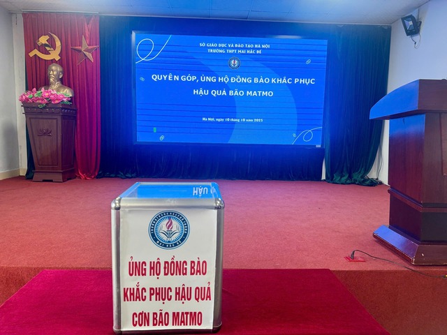 Thầy trò trường THPT Mai Hắc Đế - Lan toả yêu thương, gieo mầm nhân ái- Ảnh 1.