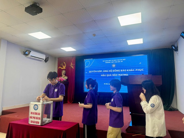 Thầy trò trường THPT Mai Hắc Đế - Lan toả yêu thương, gieo mầm nhân ái- Ảnh 3.