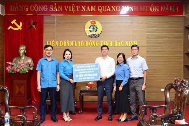 Tổng LĐLĐ Việt Nam: Hỗ trợ khẩn cấp người lao động Bắc Ninh bị ảnh hưởng bởi bão lũ- Ảnh 1. Tổng LĐLĐ Việt Nam: Hỗ trợ khẩn cấp người lao động Bắc Ninh bị ảnh hưởng bởi bão lũ- Ảnh 1.