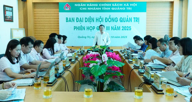 Quảng Trị: Tăng cường đẩy mạnh nguồn vốn chính sách, phấn đấu hoàn thành các chỉ tiêu năm 2025- Ảnh 1. Quảng Trị: Tăng cường đẩy mạnh nguồn vốn chính sách, phấn đấu hoàn thành các chỉ tiêu năm 2025- Ảnh 1.
