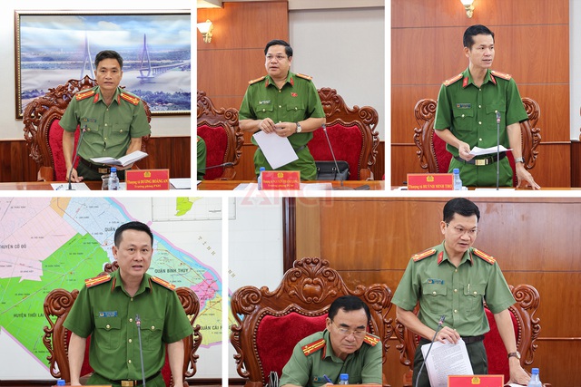Giám đốc Công an TP Cần Thơ làm việc với Công an 6 phường về thực hiện nhiệm vụ năm 2025- Ảnh 4. Giám đốc Công an TP Cần Thơ làm việc với Công an 6 phường về thực hiện nhiệm vụ năm 2025- Ảnh 4.