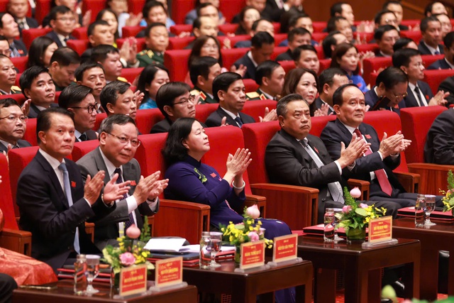 Hà Nội: Khai mạc phiên trù bị Đại hội đại biểu Đảng bộ TP Hà Nội lần thứ XVIII- Ảnh 2. Hà Nội: Khai mạc phiên trù bị Đại hội đại biểu Đảng bộ TP Hà Nội lần thứ XVIII- Ảnh 2.