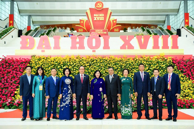 Hà Nội: Khai mạc phiên trù bị Đại hội đại biểu Đảng bộ TP Hà Nội lần thứ XVIII- Ảnh 4. Hà Nội: Khai mạc phiên trù bị Đại hội đại biểu Đảng bộ TP Hà Nội lần thứ XVIII- Ảnh 4.