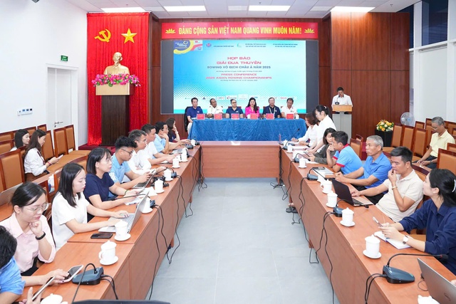 Giải Đua thuyền Rowing Vô địch Châu Á năm 2025 sẽ diễn ra tại Hải Phòng- Ảnh 1. Giải Đua thuyền Rowing Vô địch Châu Á năm 2025 sẽ diễn ra tại Hải Phòng- Ảnh 1.