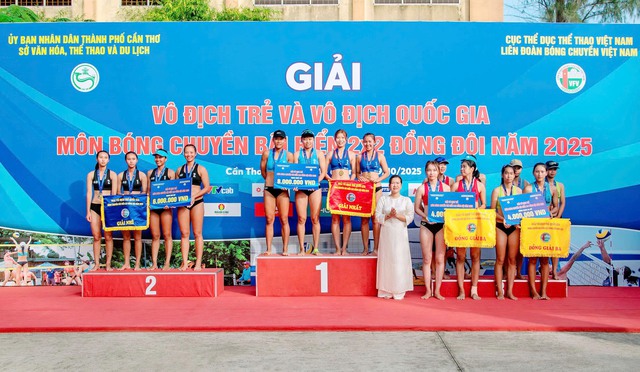 TP Cần Thơ: Khai mạc Giải vô địch quốc gia môn Bóng chuyền bãi biển 2x2 đồng đội- Ảnh 2. TP Cần Thơ: Khai mạc Giải vô địch quốc gia môn Bóng chuyền bãi biển 2x2 đồng đội- Ảnh 2.