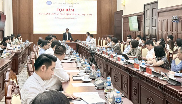 Ngân hàng Nhà nước sẽ thí điểm sàn giao dịch vàng theo 3 giai đoạn- Ảnh 1. Ngân hàng Nhà nước sẽ thí điểm sàn giao dịch vàng theo 3 giai đoạn- Ảnh 1.