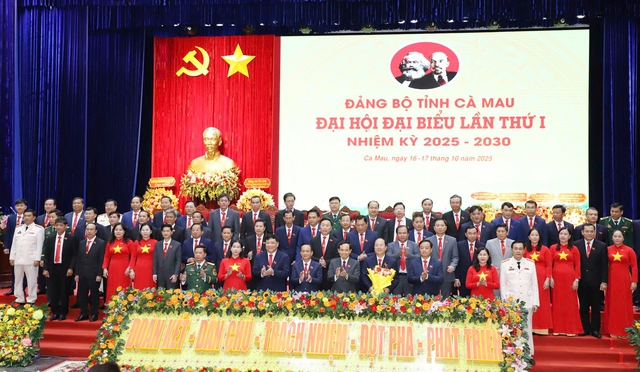 Danh sách Ban Chấp hành, Ban Thường vụ Tỉnh ủy Cà Mau nhiệm kỳ 2025-2030- Ảnh 2. Danh sách Ban Chấp hành, Ban Thường vụ Tỉnh ủy Cà Mau nhiệm kỳ 2025-2030- Ảnh 2.