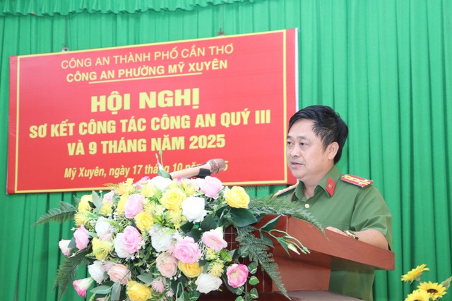 Cần Thơ: Công an xã Tài Văn và phường Mỹ Xuyên sơ kết công tác quý III và 9 tháng năm 2025- Ảnh 6. Cần Thơ: Công an xã Tài Văn và phường Mỹ Xuyên sơ kết công tác quý III và 9 tháng năm 2025- Ảnh 6.