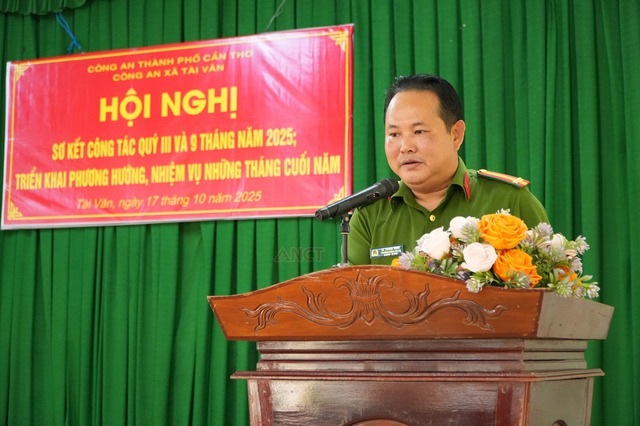 Cần Thơ: Công an xã Tài Văn và phường Mỹ Xuyên sơ kết công tác quý III và 9 tháng năm 2025- Ảnh 2. Cần Thơ: Công an xã Tài Văn và phường Mỹ Xuyên sơ kết công tác quý III và 9 tháng năm 2025- Ảnh 2.