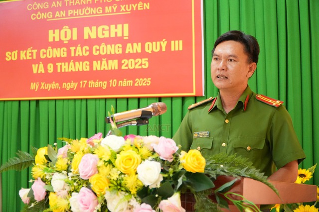 Cần Thơ: Công an xã Tài Văn và phường Mỹ Xuyên sơ kết công tác quý III và 9 tháng năm 2025- Ảnh 3. Cần Thơ: Công an xã Tài Văn và phường Mỹ Xuyên sơ kết công tác quý III và 9 tháng năm 2025- Ảnh 3.