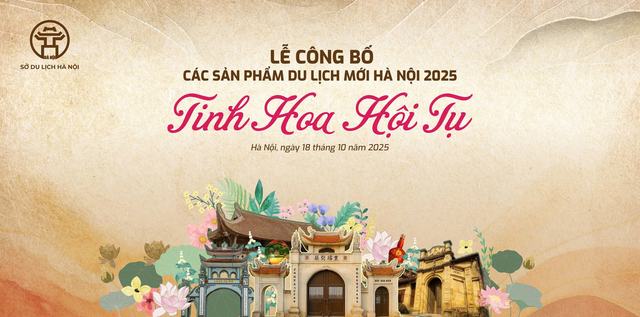 Hà Nội công bố 3 sản phẩm du lịch mới mang chủ đề “Tinh hoa hội tụ”- Ảnh 1. Hà Nội công bố 3 sản phẩm du lịch mới mang chủ đề “Tinh hoa hội tụ”- Ảnh 1.