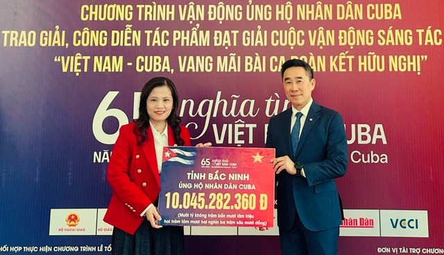Bắc Ninh: Lan tỏa tinh thần “tương thân tương ái” hướng về Nhân dân Cuba- Ảnh 2. Bắc Ninh: Lan tỏa tinh thần “tương thân tương ái” hướng về Nhân dân Cuba- Ảnh 2.