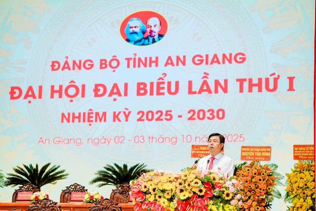 Khại mạc phiên trù bị Đại hội đại biểu Đảng bộ tỉnh An Giang lần thứ I, nhiệm kỳ 2025-2030- Ảnh 3.