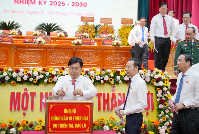 Khại mạc phiên trù bị Đại hội đại biểu Đảng bộ tỉnh An Giang lần thứ I, nhiệm kỳ 2025-2030- Ảnh 2.