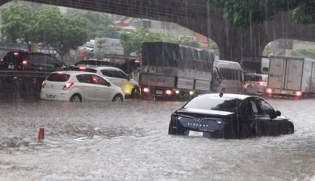 Bồi thường bảo hiểm xe cơ giới ước tính hàng chục tỷ đồng sau bão số 10- Ảnh 1.