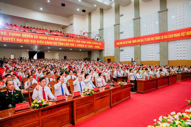 Khại mạc phiên trù bị Đại hội đại biểu Đảng bộ tỉnh An Giang lần thứ I, nhiệm kỳ 2025-2030- Ảnh 4.