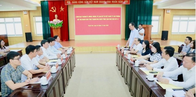 Hải Phòng chung tay cùng Thanh Hóa khắc phục hậu quả bão số 10- Ảnh 1.