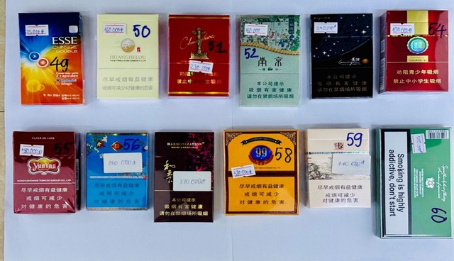 Cận cảnh 2.087 món hàng nhập lậu tại chuỗi siêu thị mini ở Đà Nẵng: Bao nhiêu rượu, thuốc lá bị tịch thu?- Ảnh 2.