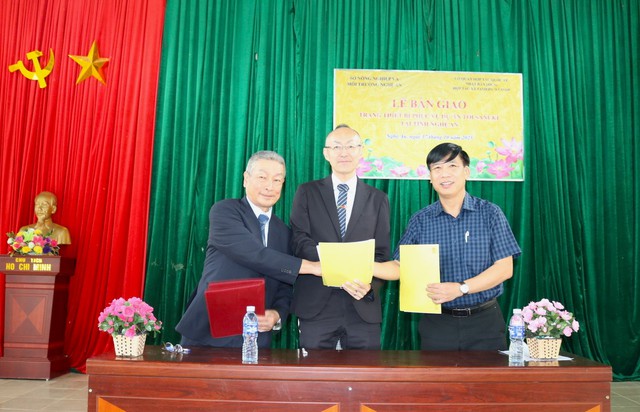 JICA bàn giao thiết bị nông nghiệp cho xã người Mông ở Nghệ An- Ảnh 7. JICA bàn giao thiết bị nông nghiệp cho xã người Mông ở Nghệ An- Ảnh 7.