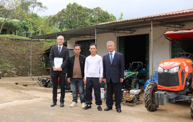 JICA bàn giao thiết bị nông nghiệp cho xã người Mông ở Nghệ An- Ảnh 4. JICA bàn giao thiết bị nông nghiệp cho xã người Mông ở Nghệ An- Ảnh 4.