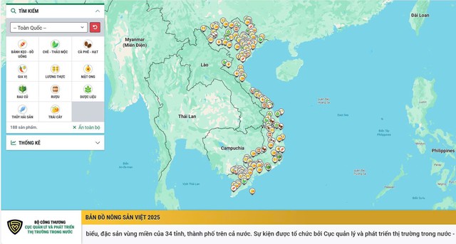 Bản đồ Nông sản Việt - "cầu nối" nông dân, doanh nghiệp với người tiêu dùng- Ảnh 1.