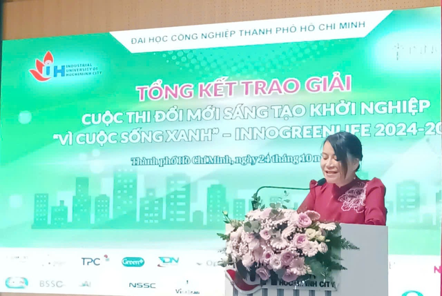 Trường Đại học Công nghiệp TP.HCM: Tiếp lửa khát vọng khởi nghiệp xanh- Ảnh 1. Trường Đại học Công nghiệp TP.HCM: Tiếp lửa khát vọng khởi nghiệp xanh- Ảnh 1.