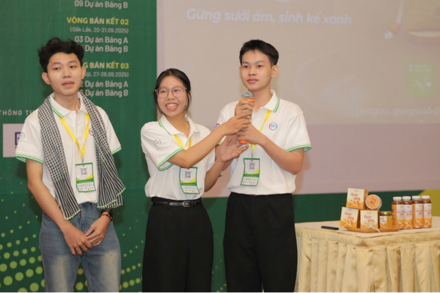 Cuộc thi Khởi nghiệp Xanh lần thứ 11: Dự án Netgins- Gừng sưởi ấm, sinh kết xanh lọt vào chung kết- Ảnh 1. Cuộc thi Khởi nghiệp Xanh lần thứ 11: Dự án Netgins- Gừng sưởi ấm, sinh kết xanh lọt vào chung kết- Ảnh 1.