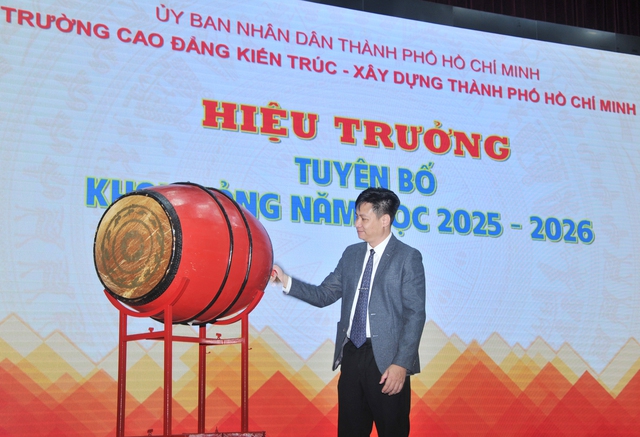 Trường Cao đẳng Kiến trúc - Xây dựng TP.HCM với sứ mệnh "Kỷ cương - Sáng tạo - Đột phá - Phát triển"- Ảnh 3. Trường Cao đẳng Kiến trúc - Xây dựng TP.HCM với sứ mệnh "Kỷ cương - Sáng tạo - Đột phá - Phát triển"- Ảnh 3.