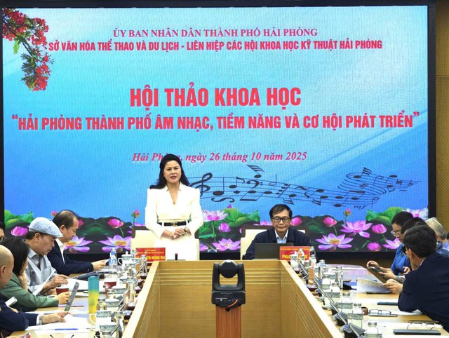 Xây dựng Hải Phòng trở thành Thành phố sáng tạo của UNESCO trong lĩnh vực âm nhạc- Ảnh 1. Xây dựng Hải Phòng trở thành Thành phố sáng tạo của UNESCO trong lĩnh vực âm nhạc- Ảnh 1.