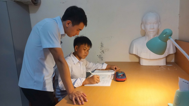 Khi những chiến sĩ Công an gieo mầm yêu thương- Ảnh 1.