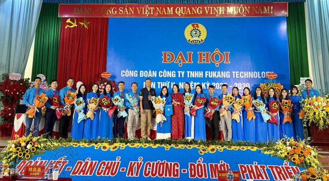 Bắc Ninh: Đại hội Công đoàn Công ty TNHH Fukang Technology nhiệm kỳ 2025-2030- Ảnh 4. Bắc Ninh: Đại hội Công đoàn Công ty TNHH Fukang Technology nhiệm kỳ 2025-2030- Ảnh 4.