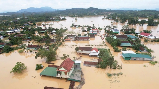Sau bão, Nghệ An lại oằn mình chống chịu cơn “đại hồng thuỷ”- Ảnh 1.