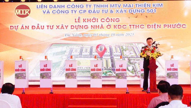 Đà Nẵng: Khởi công dự án khu dân cư trung tâm hành chính Điện Phước- Ảnh 3.