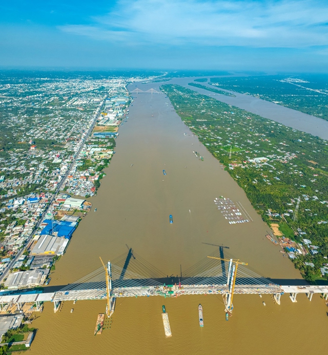 Câu chuyện du lịch sinh thái bên chân 2 cầu Rạch Miễu- Ảnh 1. Câu chuyện du lịch sinh thái bên chân 2 cầu Rạch Miễu- Ảnh 1.