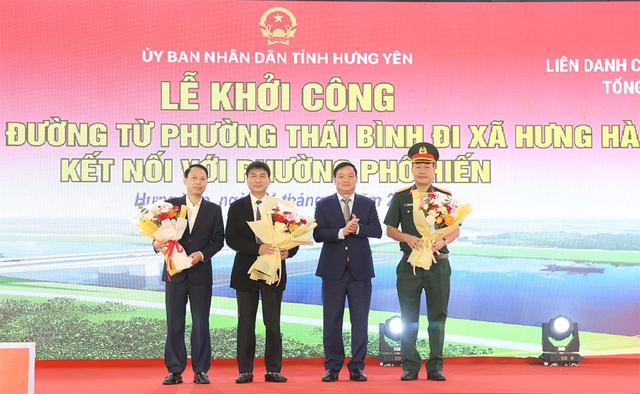 Hưng Yên: Khởi công tuyến đường từ phường Thái Bình đi xã Hưng Hà kết nối phường Phố Hiến- Ảnh 3. Hưng Yên: Khởi công tuyến đường từ phường Thái Bình đi xã Hưng Hà kết nối phường Phố Hiến- Ảnh 3.