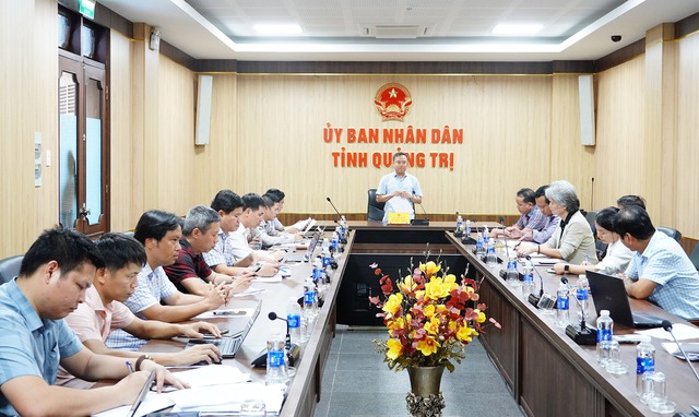 Quảng Trị: Lãnh đạo UBND tỉnh kiểm tra, đôn đốc tiến độ thực hiện các dự án phía Nam- Ảnh 1.
