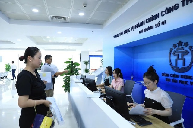 Hà Nội: Tỷ lệ giải quyết hồ sơ đúng hạn đạt gần 100%- Ảnh 1.
