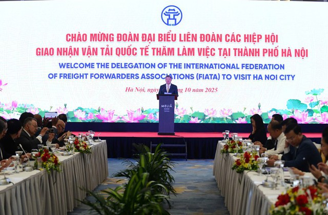 Hà Nội hướng tới mục tiêu trở thành trung tâm logistics quốc gia và quốc tế- Ảnh 1.
