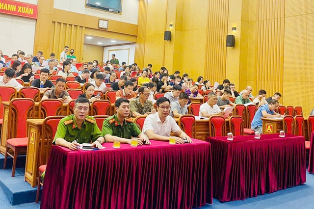 Phường Thanh Xuân: Tổ chức tuyên truyền, tập huấn kỹ năng PCCC và CNCH- Ảnh 1.